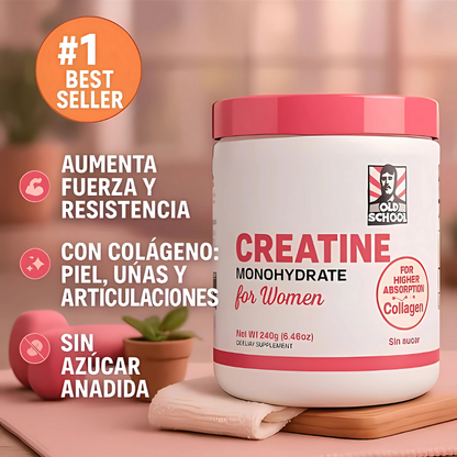 CREATINA MONOHIDRATA FOR WOMEN X 240G