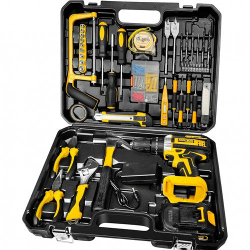 KIT TALADRO DE IMPACTO INALÁMBRICO 48 VOLTIOS + 26 ACCESORIOS + 2 BATERÍAS GRATIS 🎁