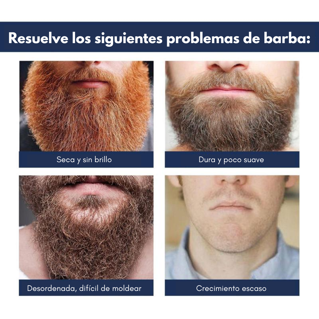 Crecimiento Total Barba 4 Semanas – Sérum Avanzado que Activa los Folículos y Rellena Zonas Vacías para un Look Más Masculino