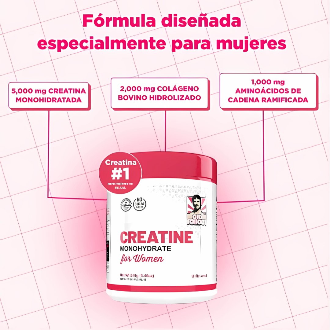 CREATINA MONOHIDRATA FOR WOMEN X 240G