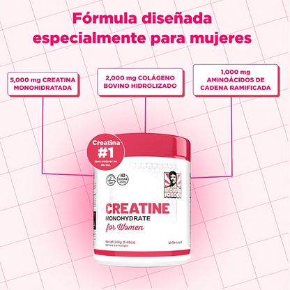 CREATINA MONOHIDRATA FOR WOMEN X 240G