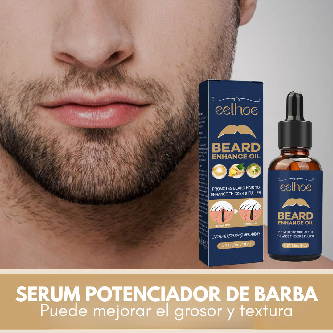 Crecimiento Total Barba 4 Semanas – Sérum Avanzado que Activa los Folículos y Rellena Zonas Vacías para un Look Más Masculino