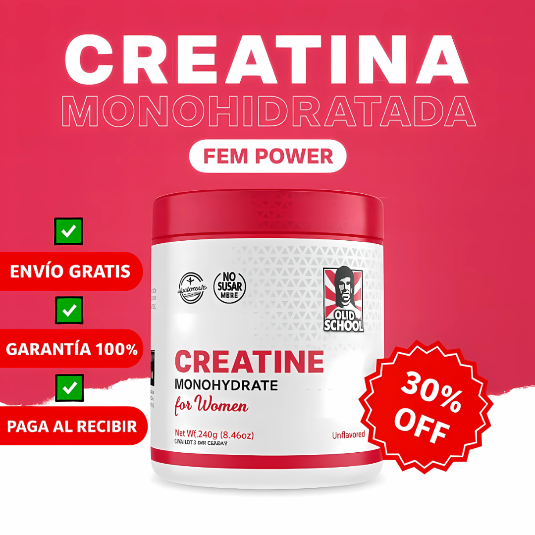 CREATINA MONOHIDRATA FOR WOMEN X 240G