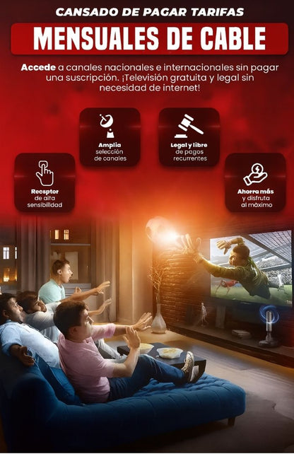 ANTENA DIGITAL 4K