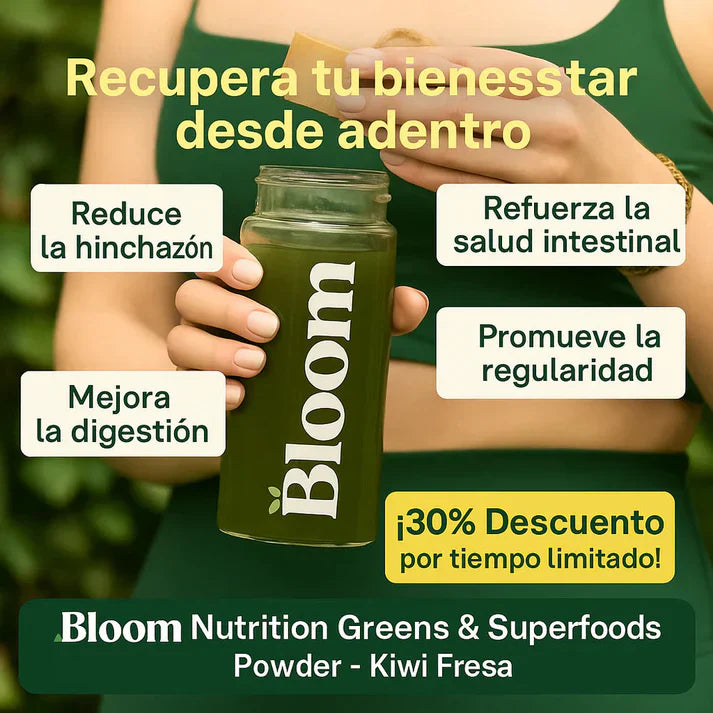 BLOOM NUTRITION GREENS & SUPERFOODS X 152GR