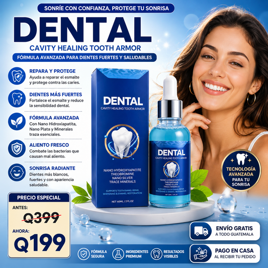 Sérum Dental Reparador — Protege, Blanquea y Fortalece tus Dientes 🦷✨