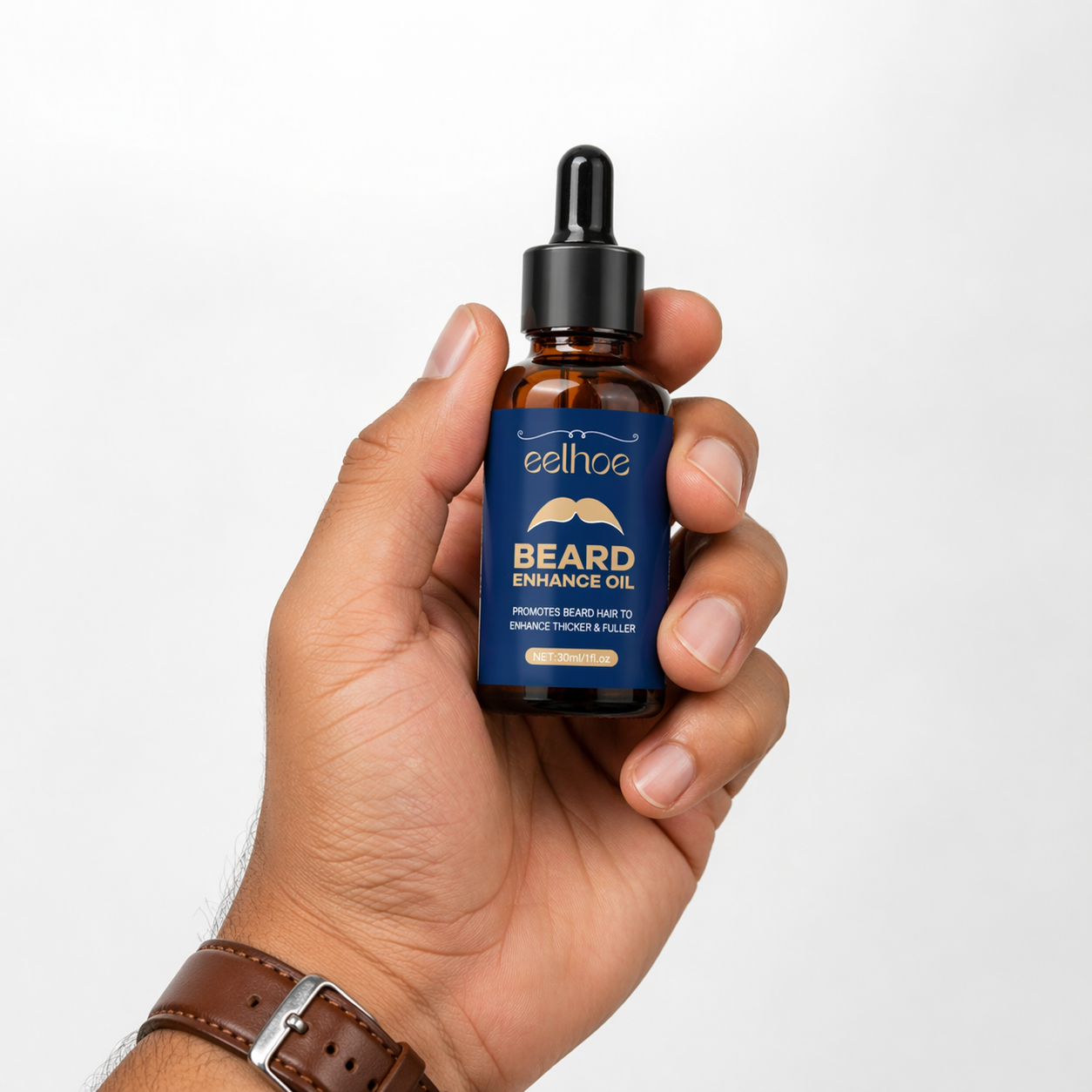 Crecimiento Total Barba 4 Semanas – Sérum Avanzado que Activa los Folículos y Rellena Zonas Vacías para un Look Más Masculino