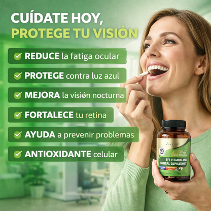 VISIÓN ZOOONE – Protege Tus Ojos y Recupera la Claridad Natural *90 Capsulas*