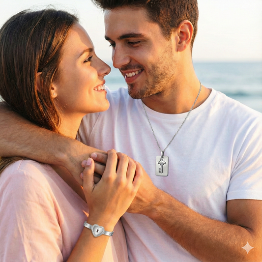 Set Candado & Llave del Amor Eterno