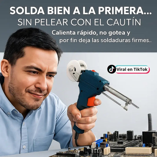 KIT PISTOLA DE SOLDADURA ELÉCTRICA PRO-FIX 900