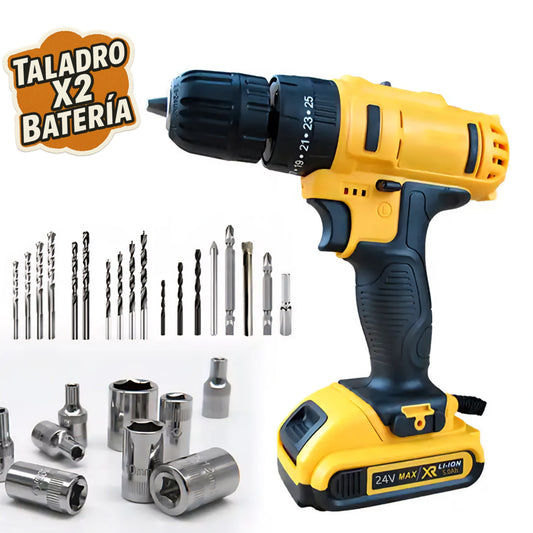 BARRENO PORTATIL DE 2 BATERIAS