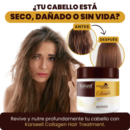 MASCARILLA CAPILAR KARSEELL – EL TRATAMIENTO QUE REVIVE HASTA EL CABELLO MUERTO