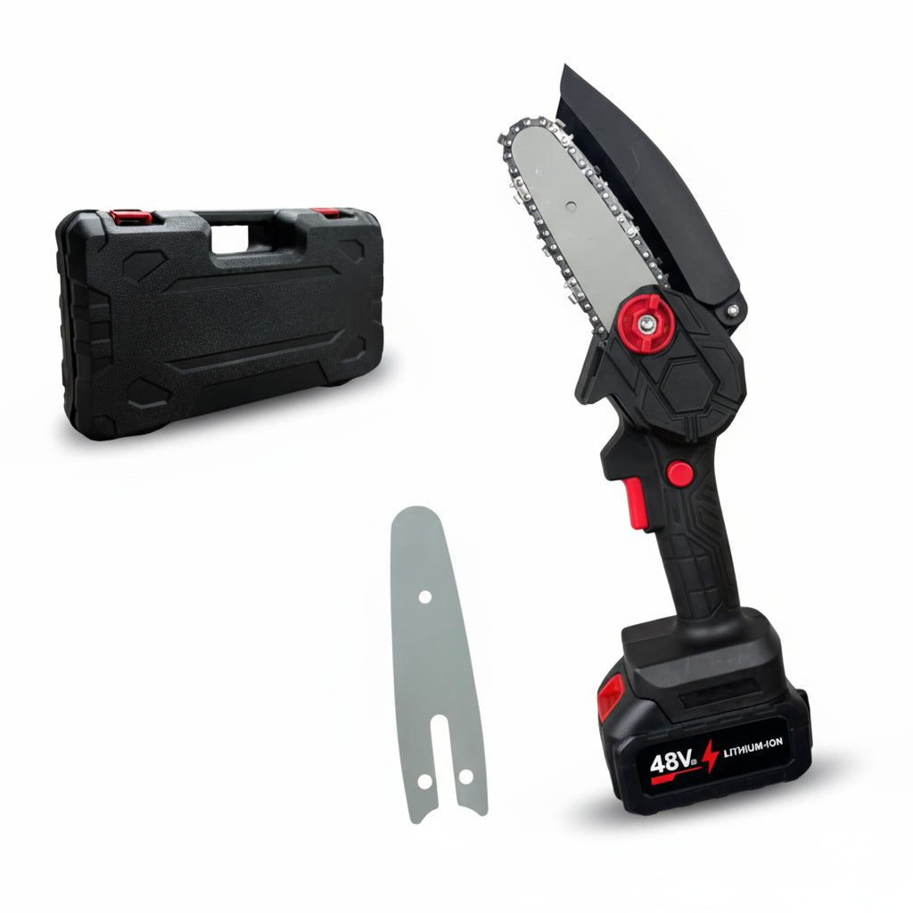 MINI MOTOSIERRA DE CORTE PROFESIONAL CON 2 BATERIAS + MALETIN GRATIS